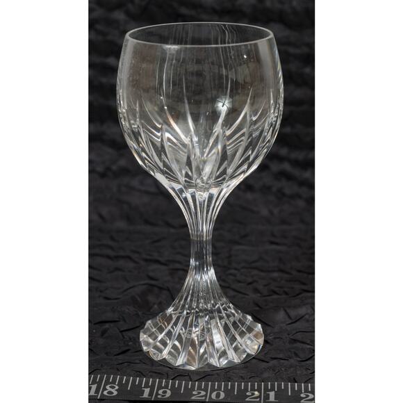 Baccarat France Masséna Crystal Small Wine Water Glass 6-1/2" - Picture 1 of 5